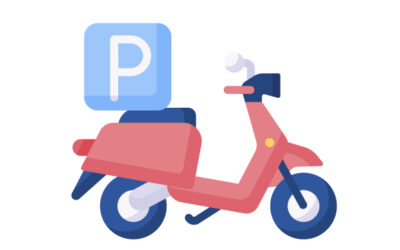 Mopedparkering sommartid